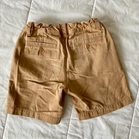 Hanna Andersson 100% Cotton Khaki Canvas Shorts Size 120 cm / 6-7 years - Picture 2 of 8